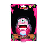 Slime Cristalino, Envase Monstruo, Color Rosa