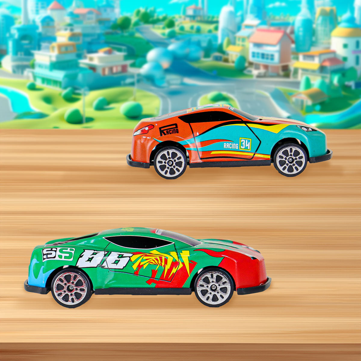 Huevito Sorpresa de Carritos, Color Morado