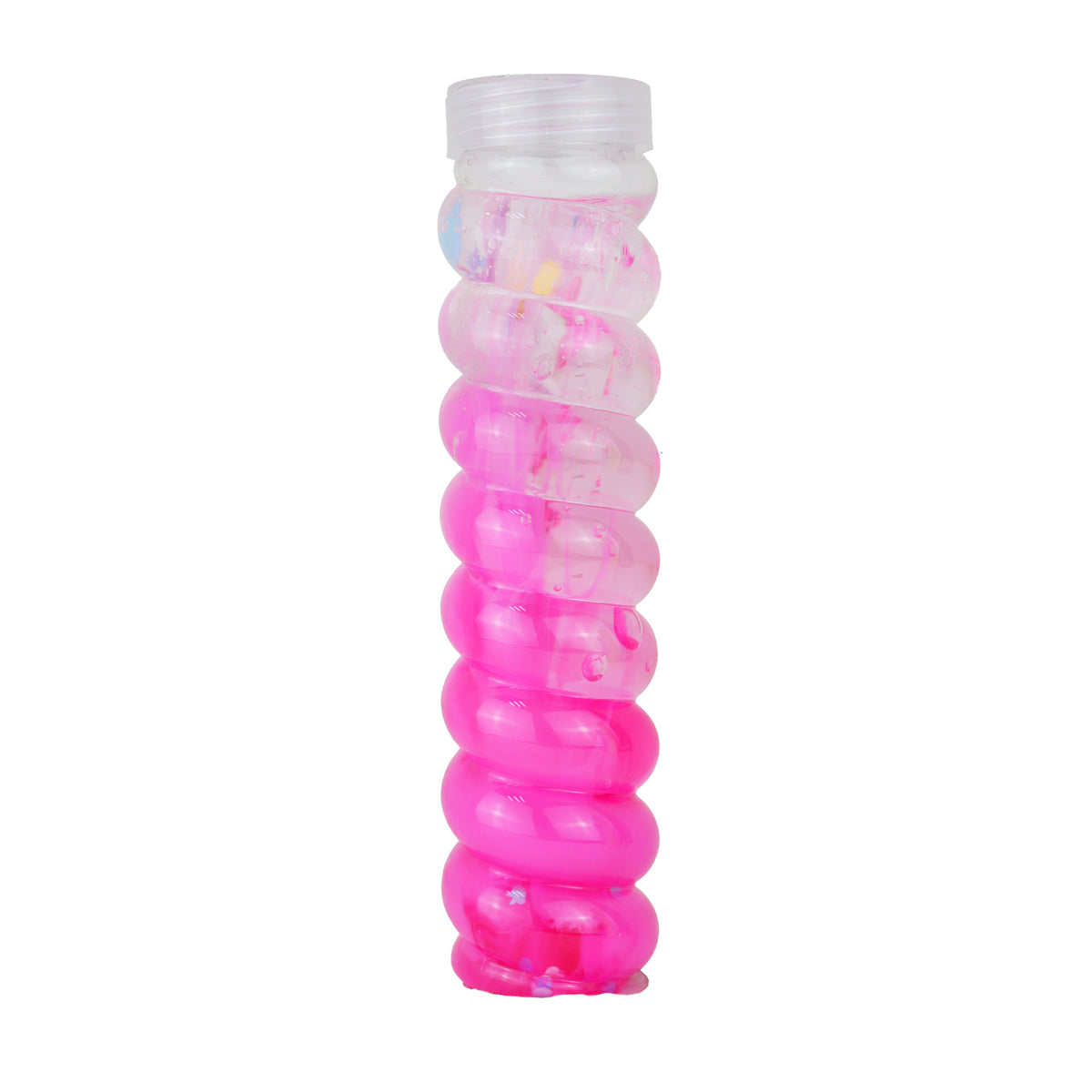 Slime Cristalino en Envase Espiral, Color Rosa