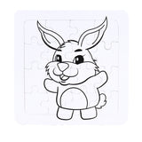 Rompecabezas de Animales para Colorear, 8 pzas