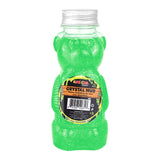 Slime Cristalino, Envase Oso, Color Verde