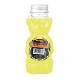 Slime Cristalino, Envase Oso, Color Amarillo