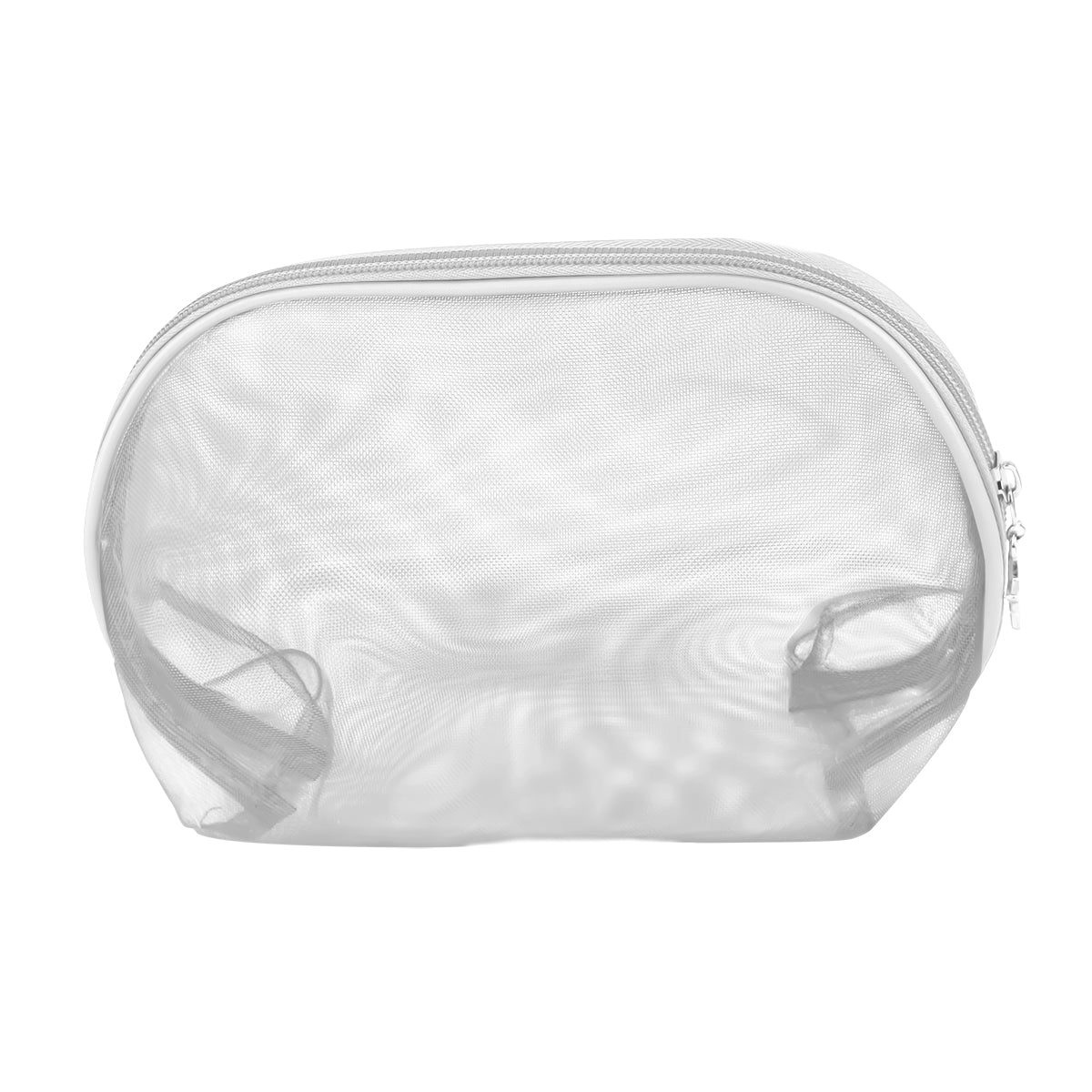 Cosmetiquera Mesh, Color Gris
