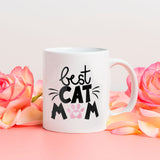 Taza "Best Cat Mom", 325 ml