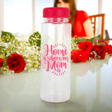 Botella de Plástico "Home is where my mom is", 500 ml