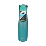 Botella de Agua de Acero Inoxidable, Zak, Color Aguamarina, 590 ml