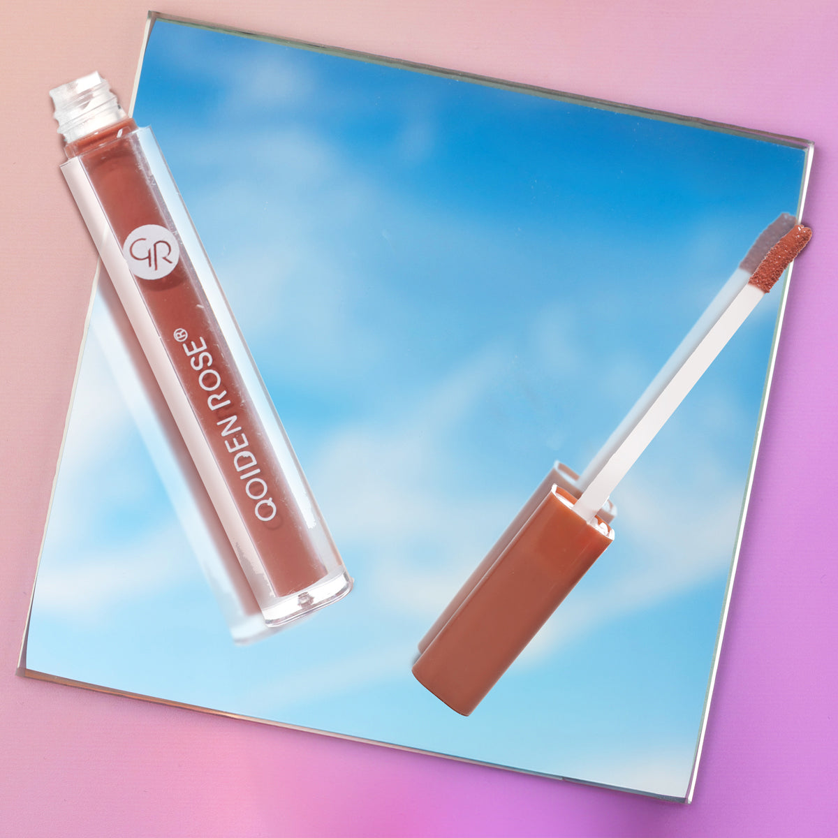 Labial Líquido Mate, Qoiden Rose, Nude Claro