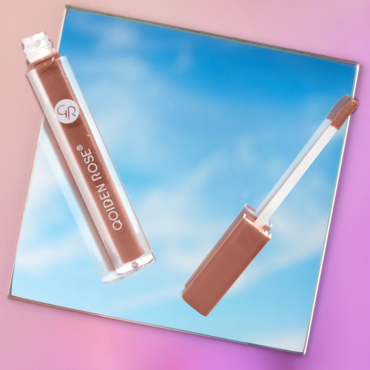 Labial Líquido Mate, Qoiden Rose, Nude Rosa