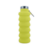 Botella de Agua Plegable, Color Verde