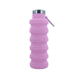 Botella de Agua Plegable, Color Púrpura