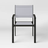 Set de 2 Sillas de Comedor para Exteriores, Ryegate, Color Gris Desgastado