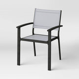 Set de 2 Sillas de Comedor para Exteriores, Ryegate, Color Gris Desgastado