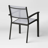 Set de 2 Sillas de Comedor para Exteriores, Ryegate, Color Gris Desgastado
