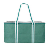 Cesto para Almacenamiento de Tela, Color Verde