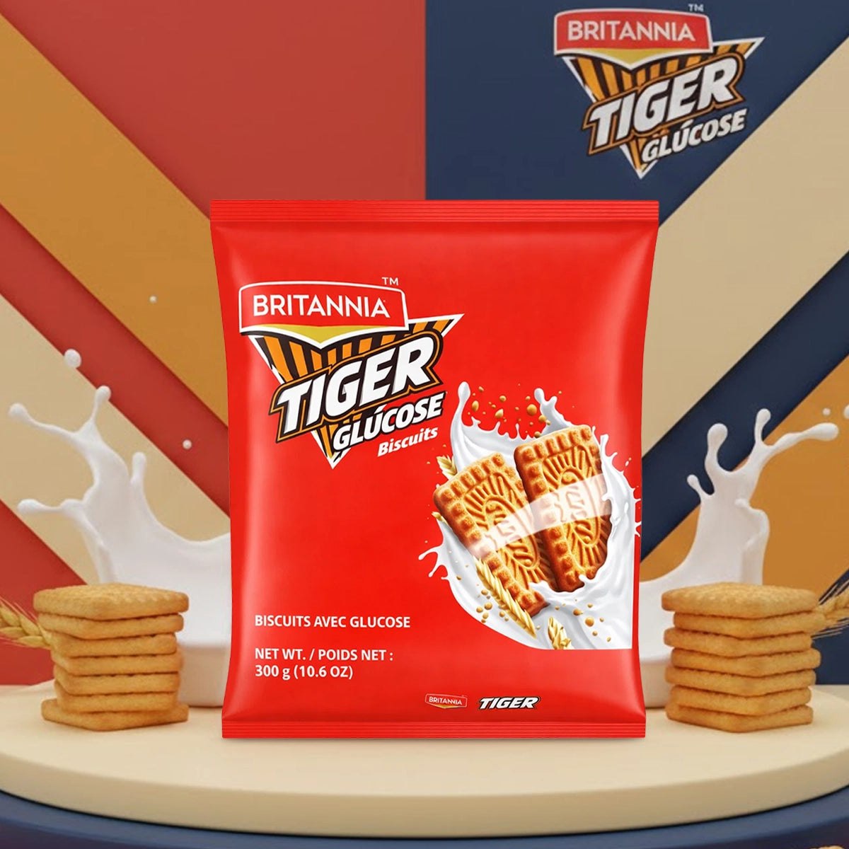 Galletas, Tiger Glucose, Britannia