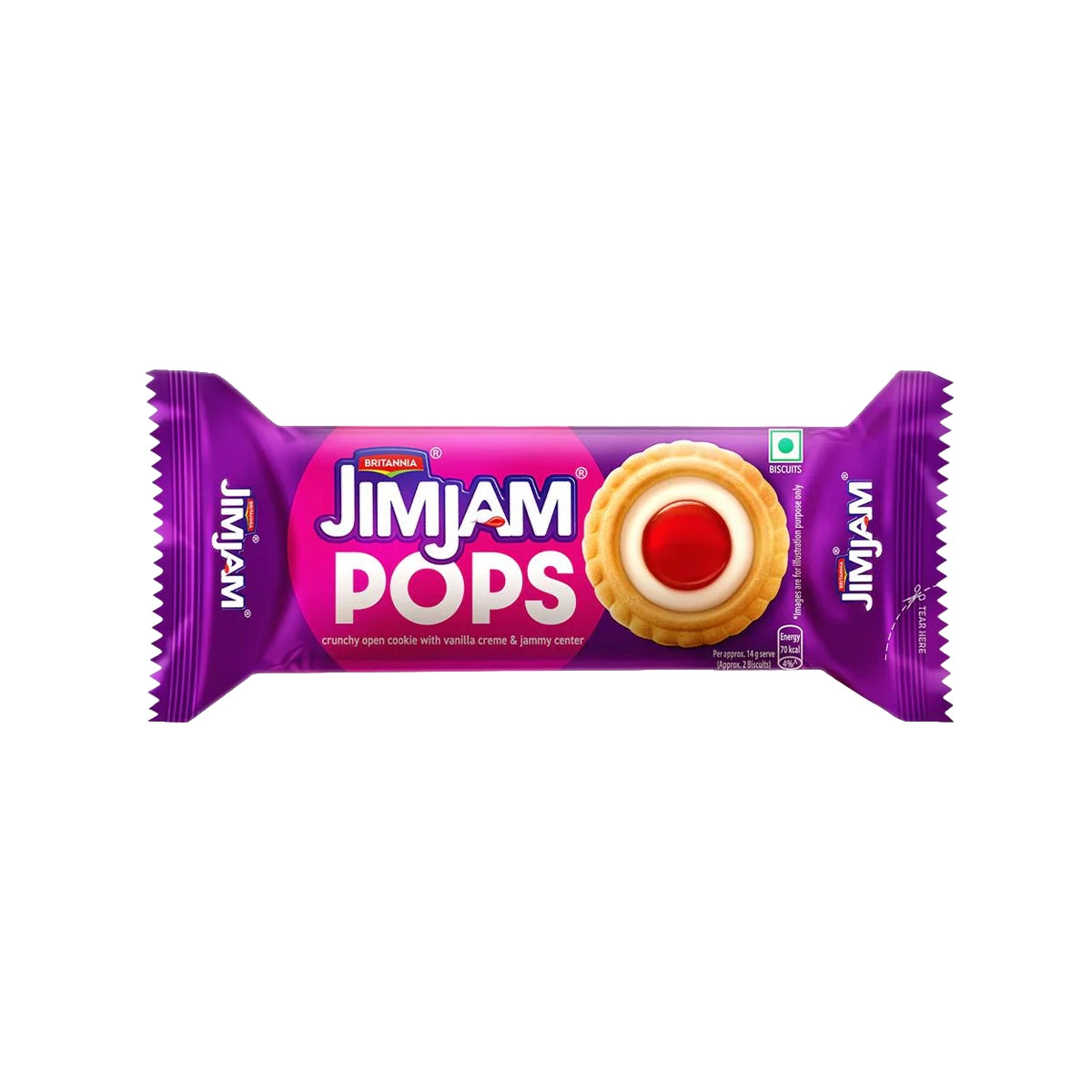 Galletas con Jalea, JimJam Pops, Britannia