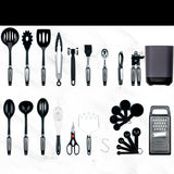 Juego de Utensilios de Cocina de Silicona con Soporte, Smirly