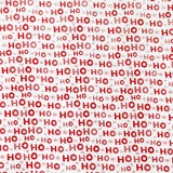 Papel para Envolver Regalos Navideño, HOHOHO, Color Blanco