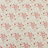 Papel para Envolver Regalos Navideño, Diseño Holly Jolly