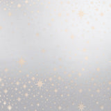 Papel Navideño para Envolver Regalos, Estrellas, Color Plata