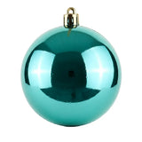 Set de Esferas Navideñas, Color Menta, 4 pzas