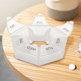 Pastillero Heptagonal