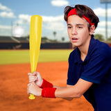 Bate de Béisbol con Pelota de Juguete, Color Amarillo