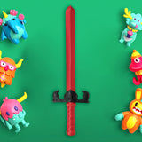 Espada de Plástico de Juguete, Color Rojo, 48 cm