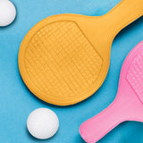 Set de Raquetas de Ping Pong con Pelotas, 4 pzas