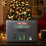 Stickers Navideños, Christmas Trees