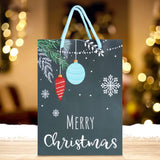 Bolsa de Regalo Navideña, Merry Christmas, Esferas