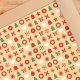 Papel para Envolver Regalos Navideño, 6 pzas