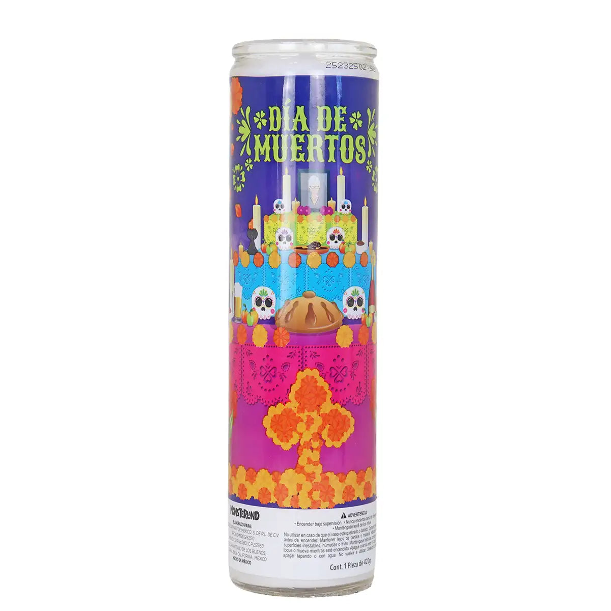 Veladora, Día de Muertos, Diseño Ofrenda