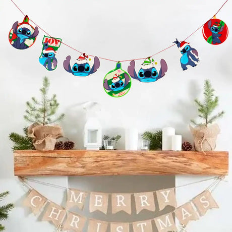 Guirnalda Navideña, Stitch