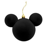 Esfera Navideña de Terciopelo, Mickey, Color Negro