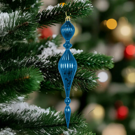 Ornamento Navideño, Color Azul