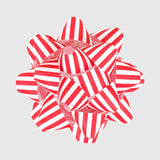 Moños para Regalo, Kraft, Color Rojo y Blanco