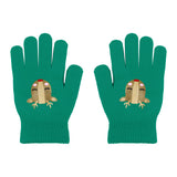 Guantes Navideños, Color Verde, Reno