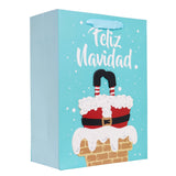 Bolsa de Regalo Navideña, Feliz Navidad, Color Verde