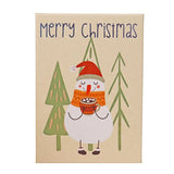 Caja de Regalo Navideña, Merry Christmas, Snowman