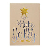 Caja de Regalo Navideña, Holy Jolly, Brillante