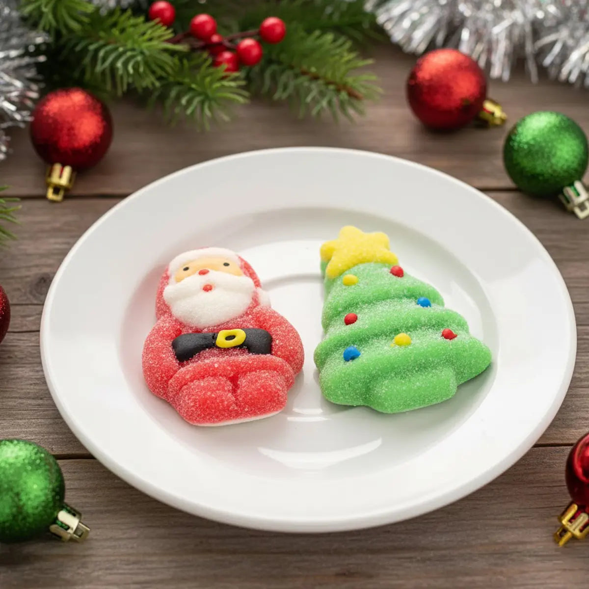 Malvaviscos con DiseÃ±o NavideÃ±o, 60 gr