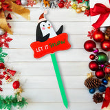 Estaca Decorativa, Let It Snow, Pingüino