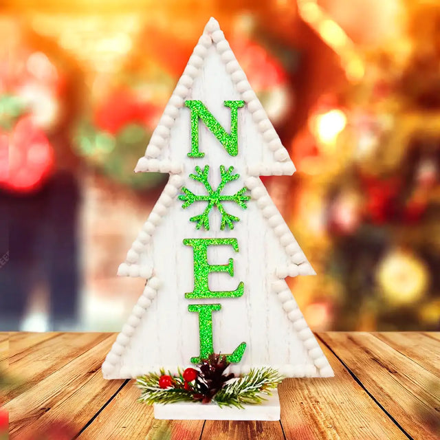 írbol Navideño MDF "Noel", Color Verde