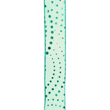 Listón Navideño, Color Verde, Ribbon