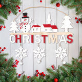 Letrero Navideño en MDF, Christmas, Snowman
