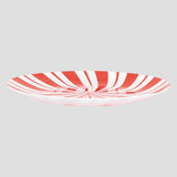 Plato de Plástico Navideño, Diseño Caramelo