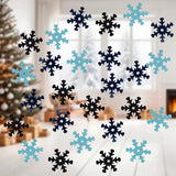 Confeti, Copo de Nieve, Color Azul