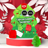 Gomitas Navideñas en Forma de írbol y Regalo, 50 gr