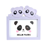 Portarretrato Panda, Color Morado